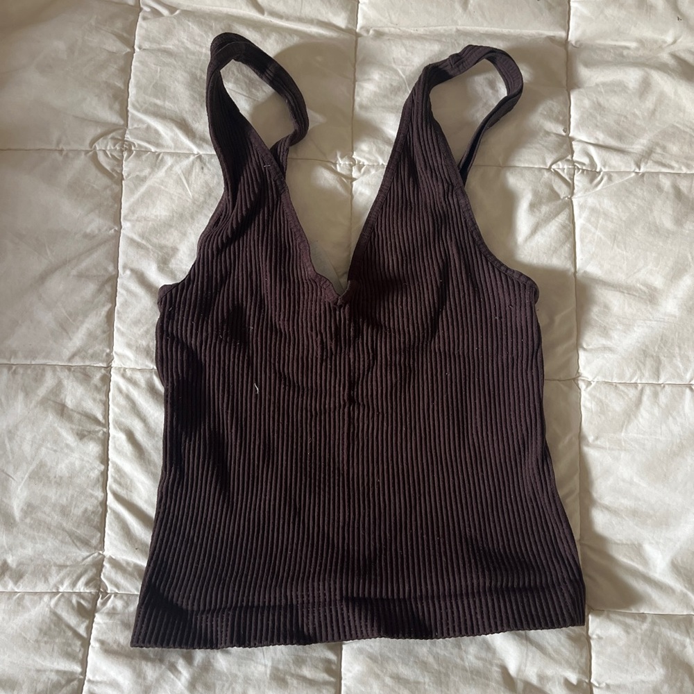 Pinkie Swear Ribbed Tank